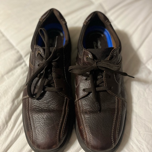 Clarks‎ Men's Leather Casual Shoes 11.5 Comfort - Picture 3 of 9